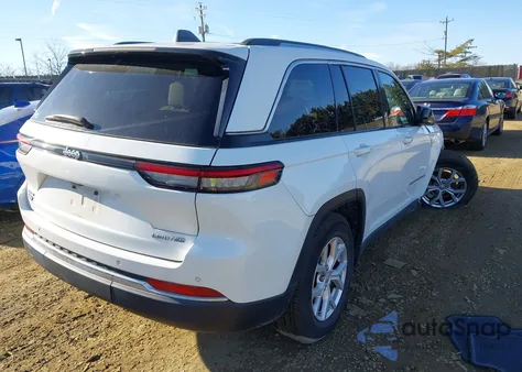 2022 Jeep Grand Cherokee Limited 4X4 z USA, uszkodzony, nr VIN 1C4RJHBG6N8624195